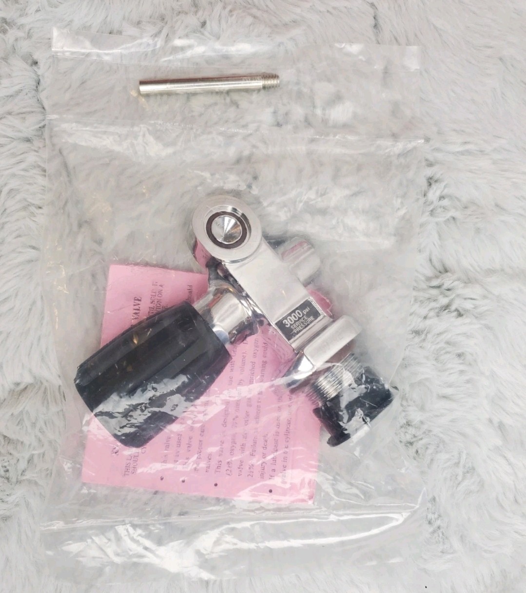 XS Scuba 3000 PSI Chrome CO2 Regulator with Gauge Port