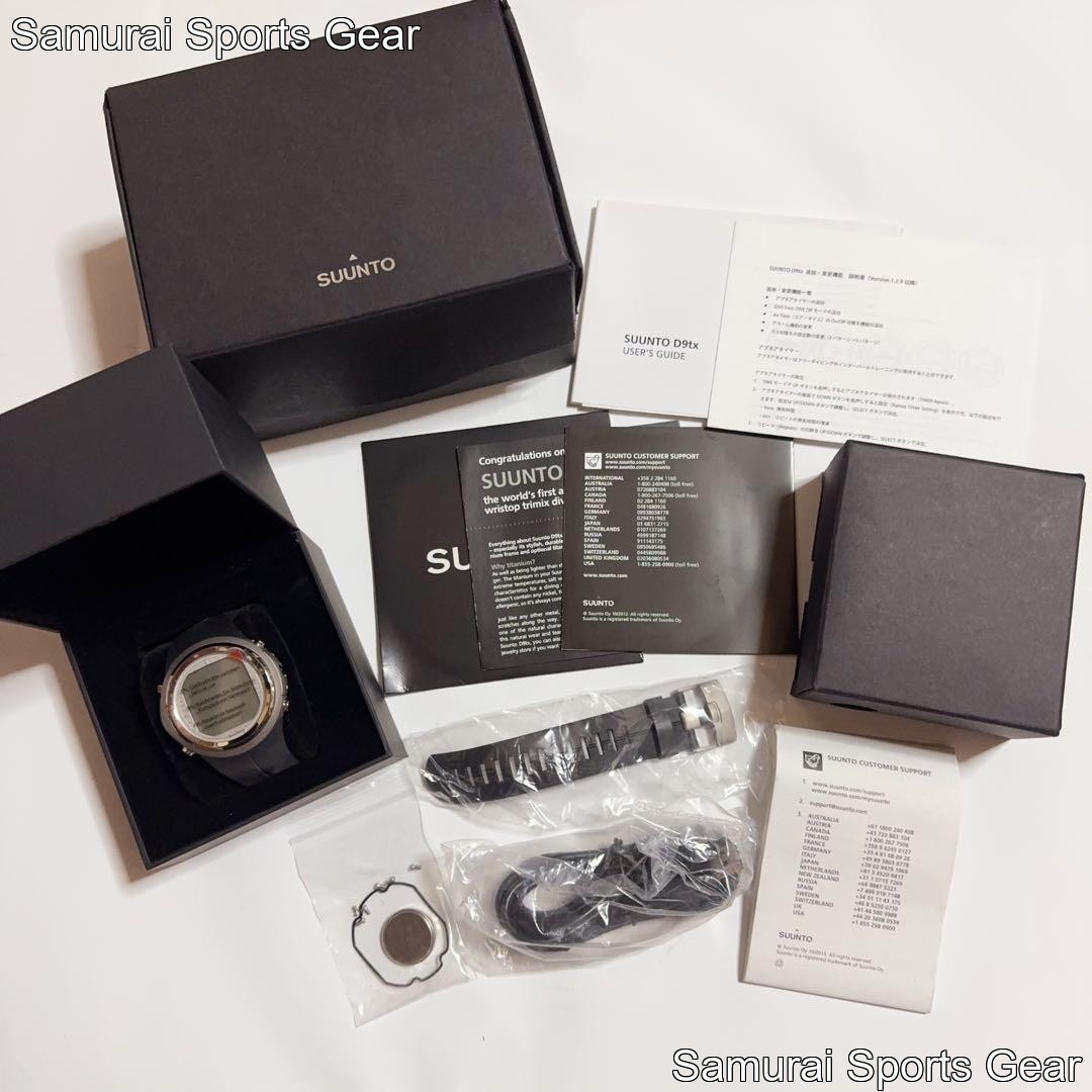Suunto D9Tx Dive Computer – Award-Winning Design, CCR Compatible
