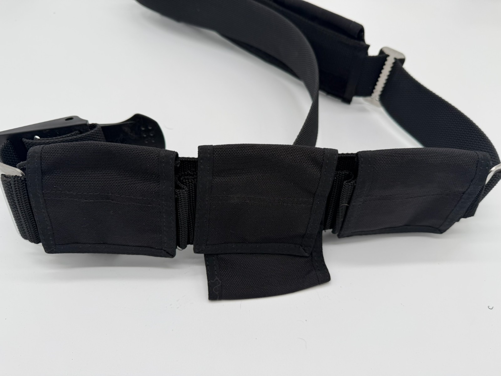 XS Scuba 6-Pocket Weight Belt – Black – 30LB Scuba Diving