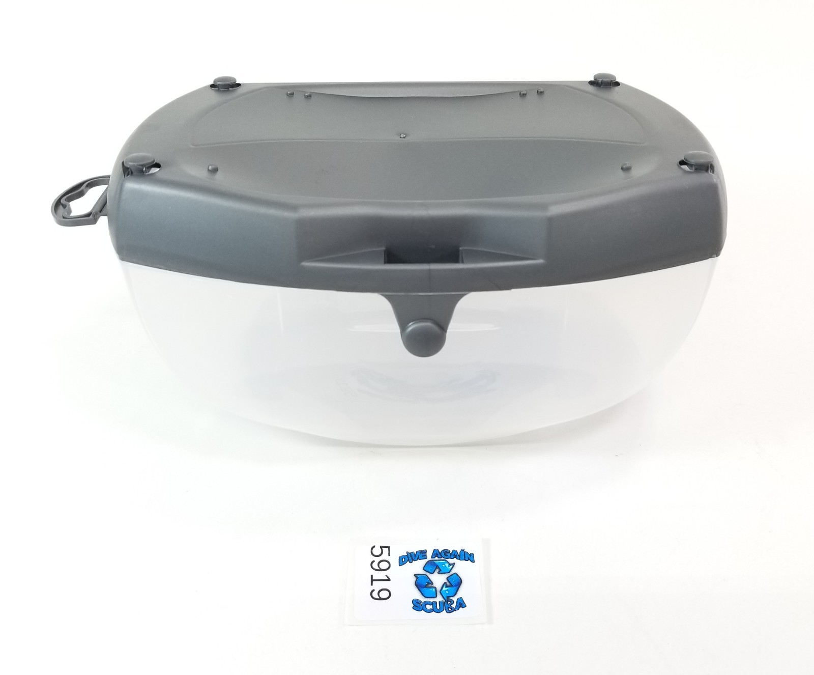 Mask / Goggles Storage Case Clear Protective Hard Box Scuba Dive Snorkel Carry
