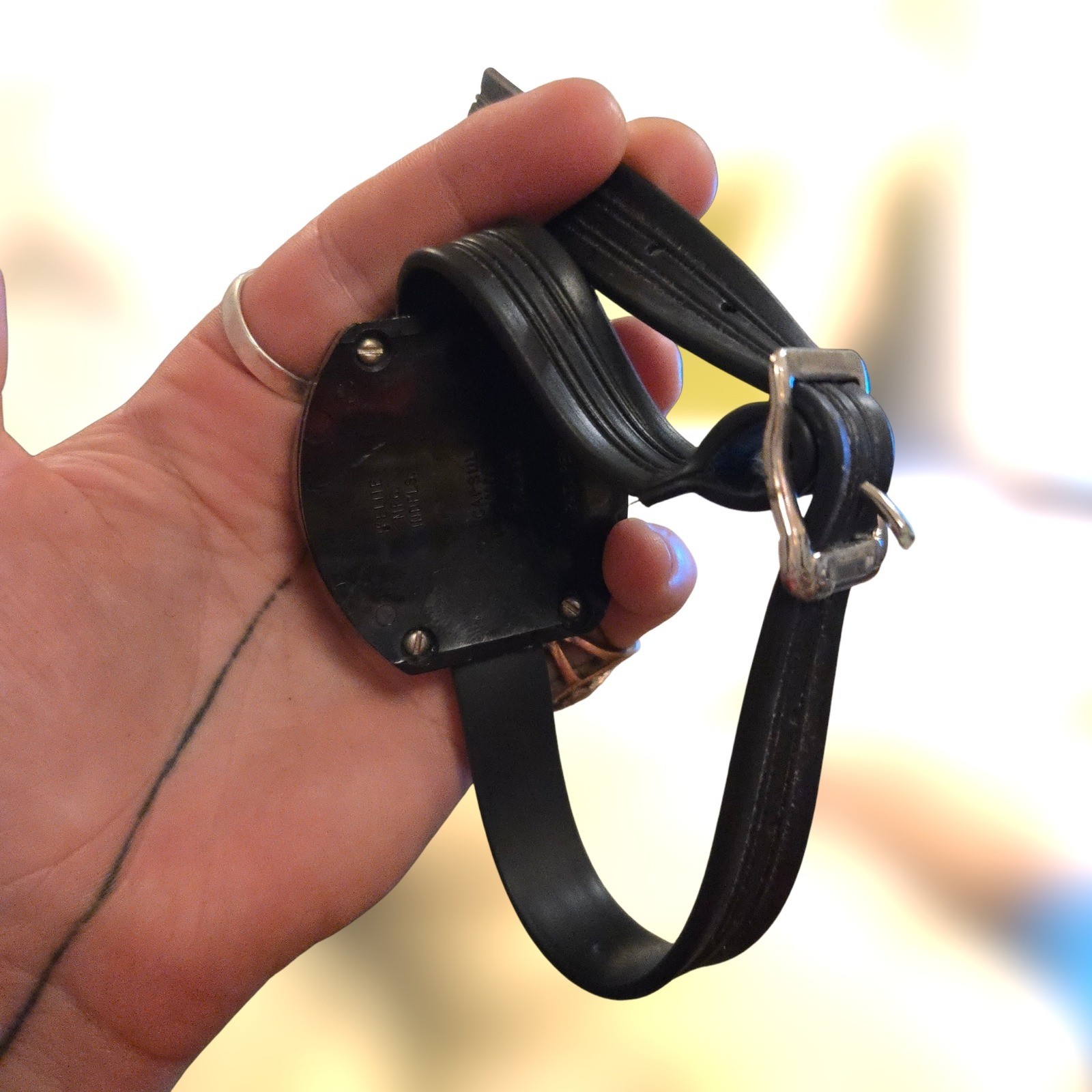 VTG Suunto Diving Wrist Compass Black Capsul Elite Manufactg Made In Finland GUC