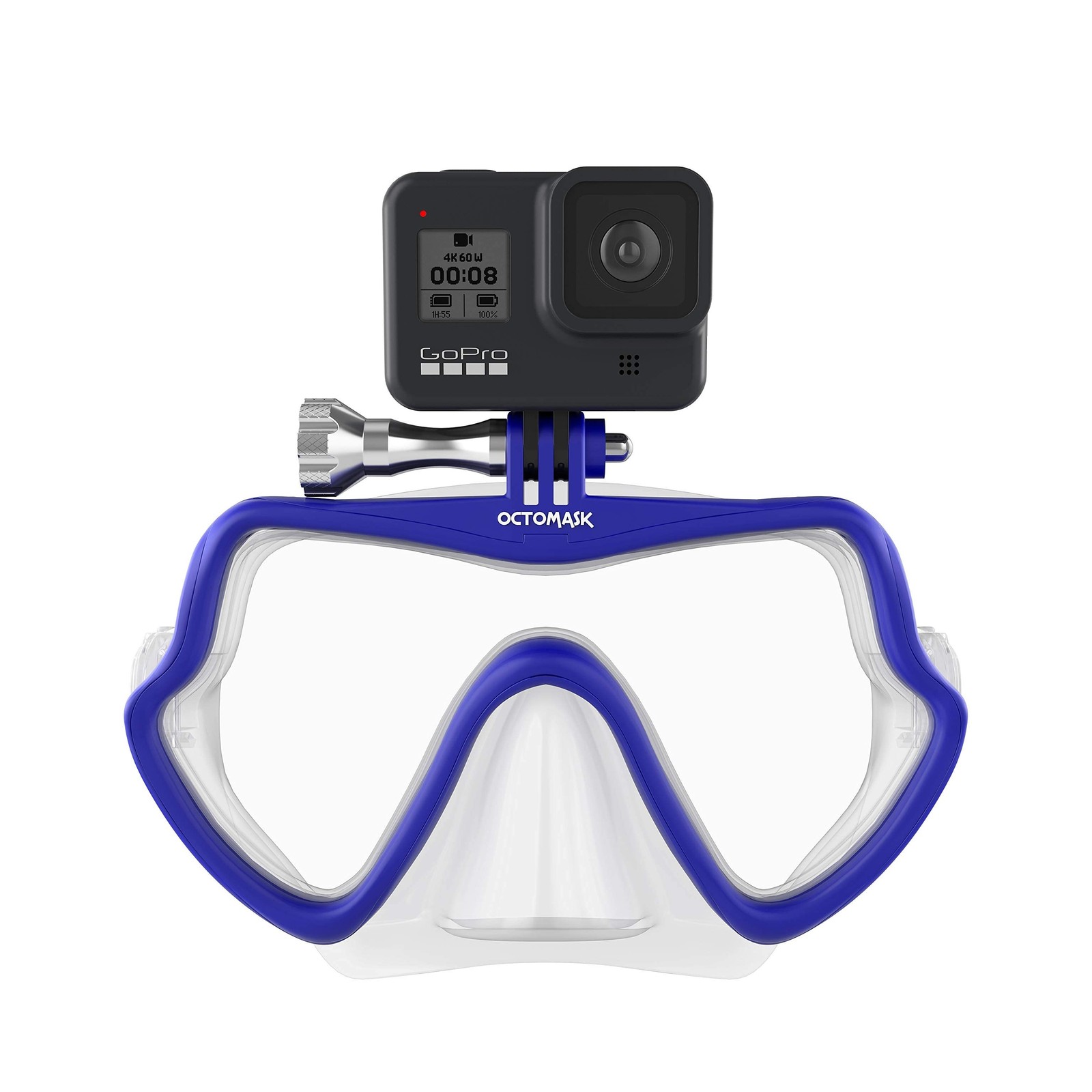 OCTOMASK – Frameless Scuba Mask w/Mount for all GoPro Hero Cameras … Fast Ship