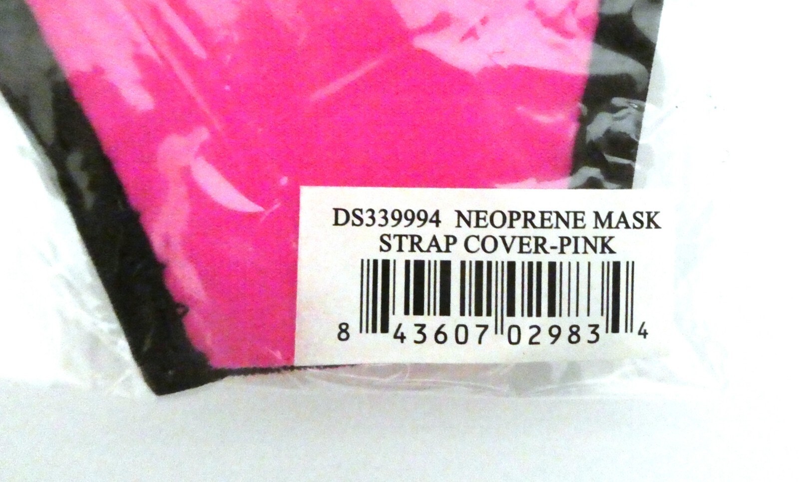 2 Pack Cressi Pink Neoprene Mask Strap Cover Comfortable Covers for Diving Mask