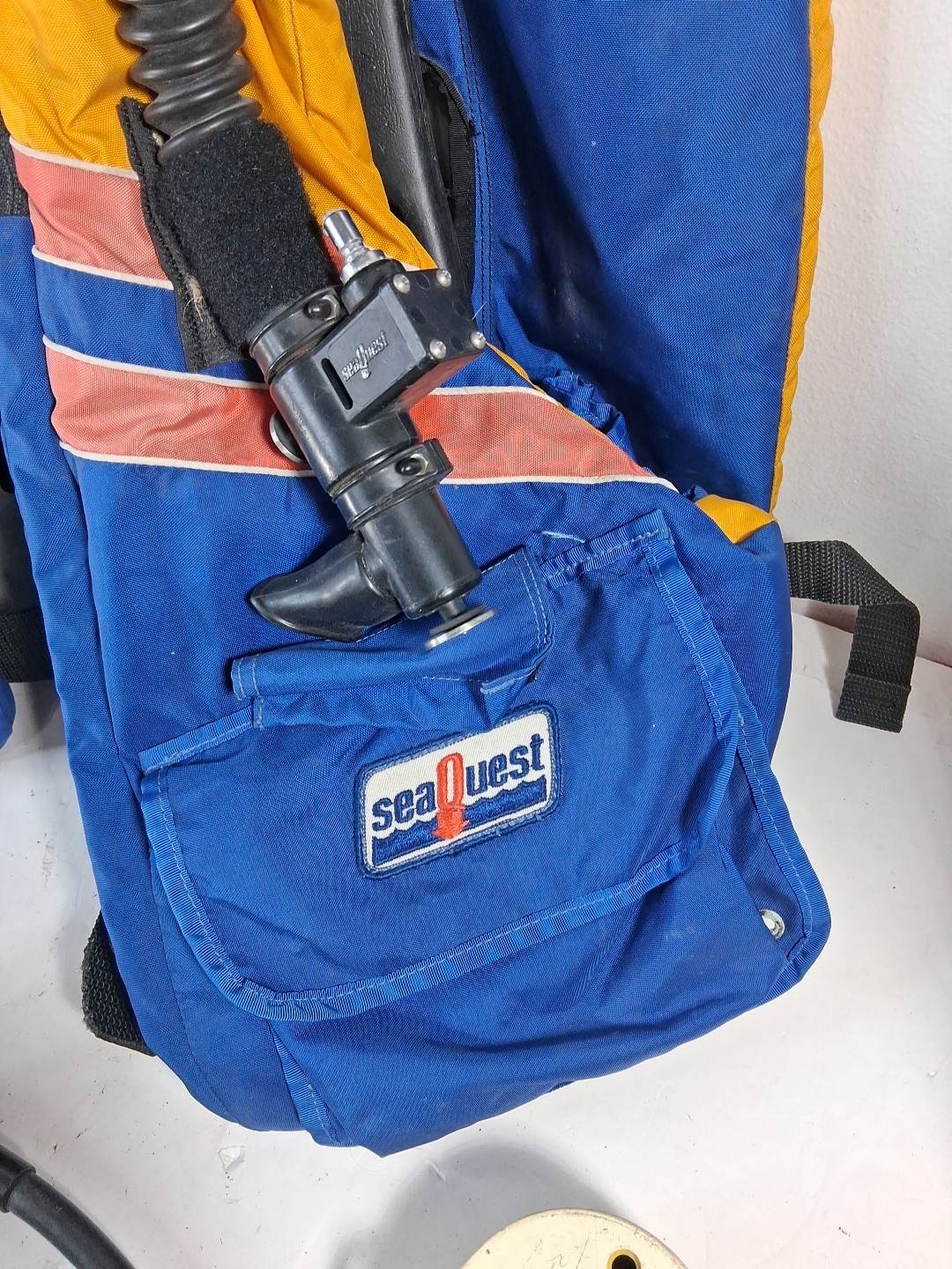 Sea Quest Scuba Diving Adult Regular Size Vest **USED* TDGB