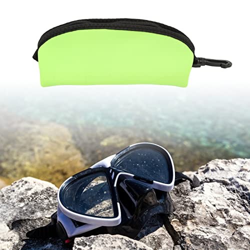 Diving Goggle Storage Bag, Scuba Dive Mask Pouch Bag Diving Fluorescent Green