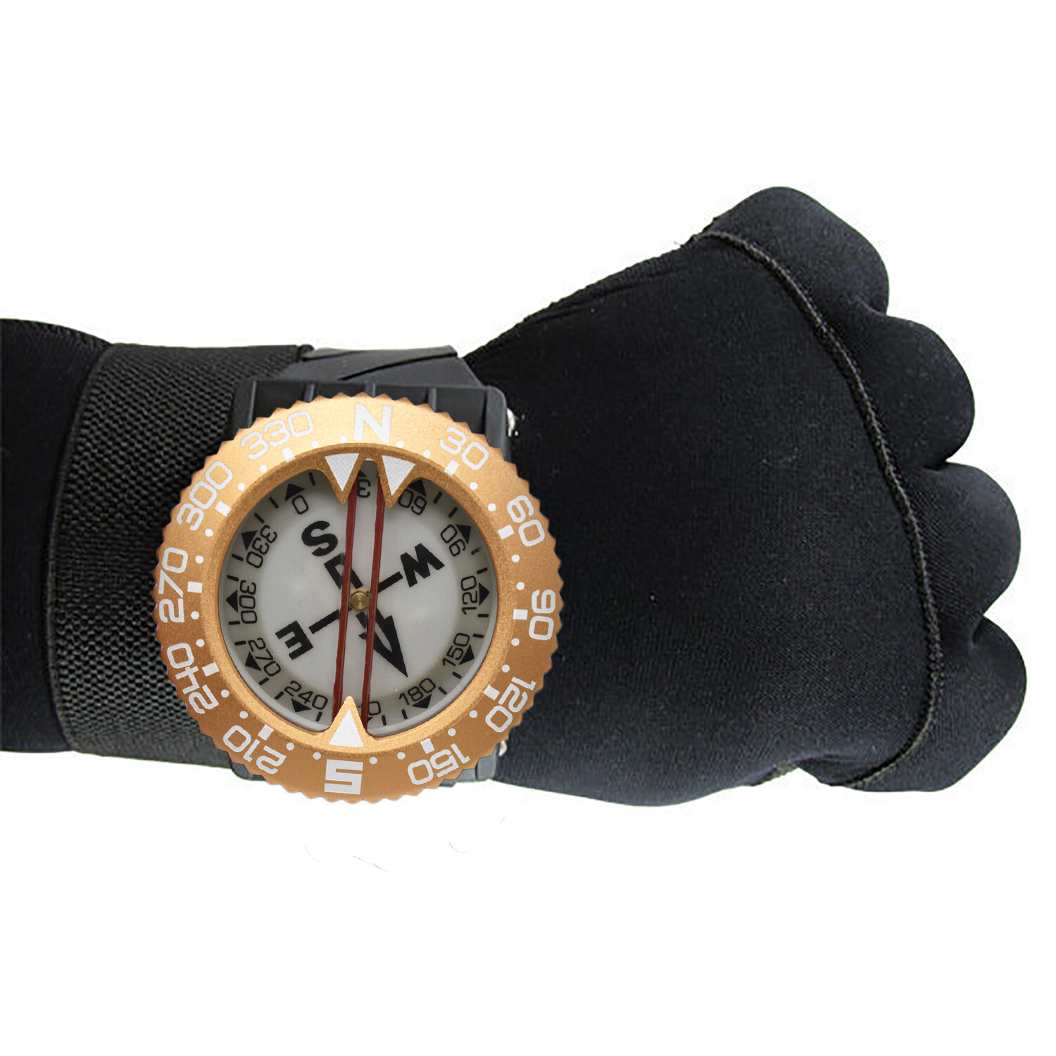 Scuba Choice Diving Deluxe Aluminum Frame Wrist Compass