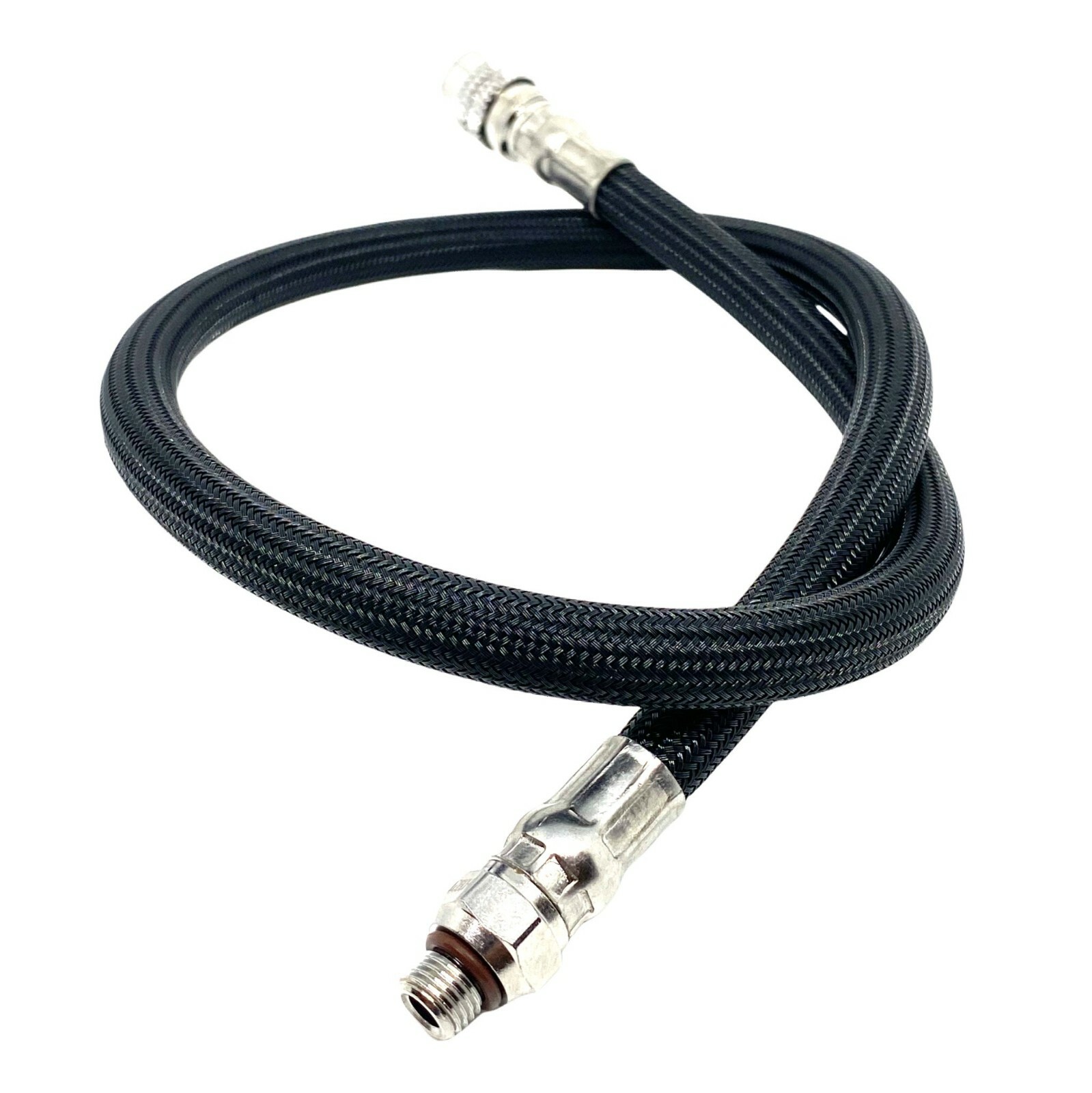 H2Odssey Scuba Diving Braided Low Pressure Hose LP QD for Standard BCD Inflator