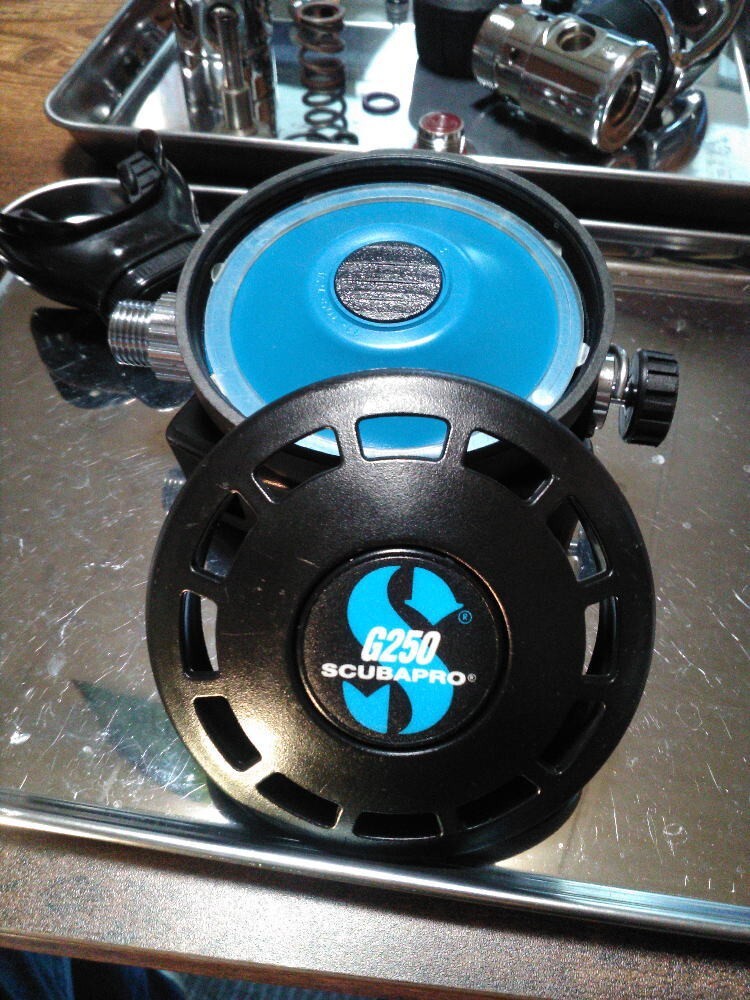 Scubapro G250,31991166/MK10 Good condition-Adjusted.