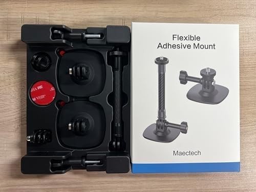 Flexible Adhesive Mount Compatible for Insta360 Helmet 2 Pack