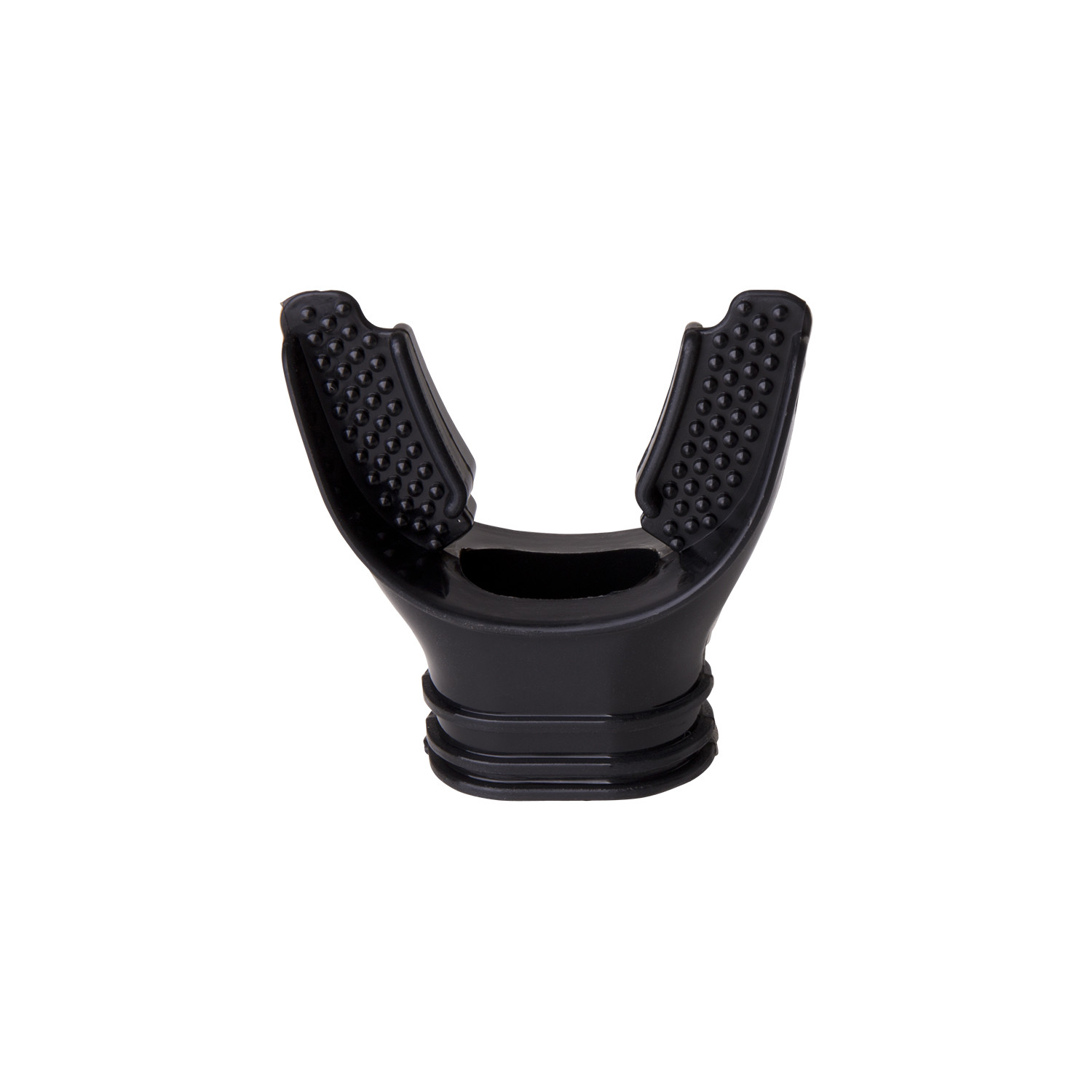 IST Ergonomic Ortho-conscious Silicone Mouthpiece for Scuba, Snorkel – Black