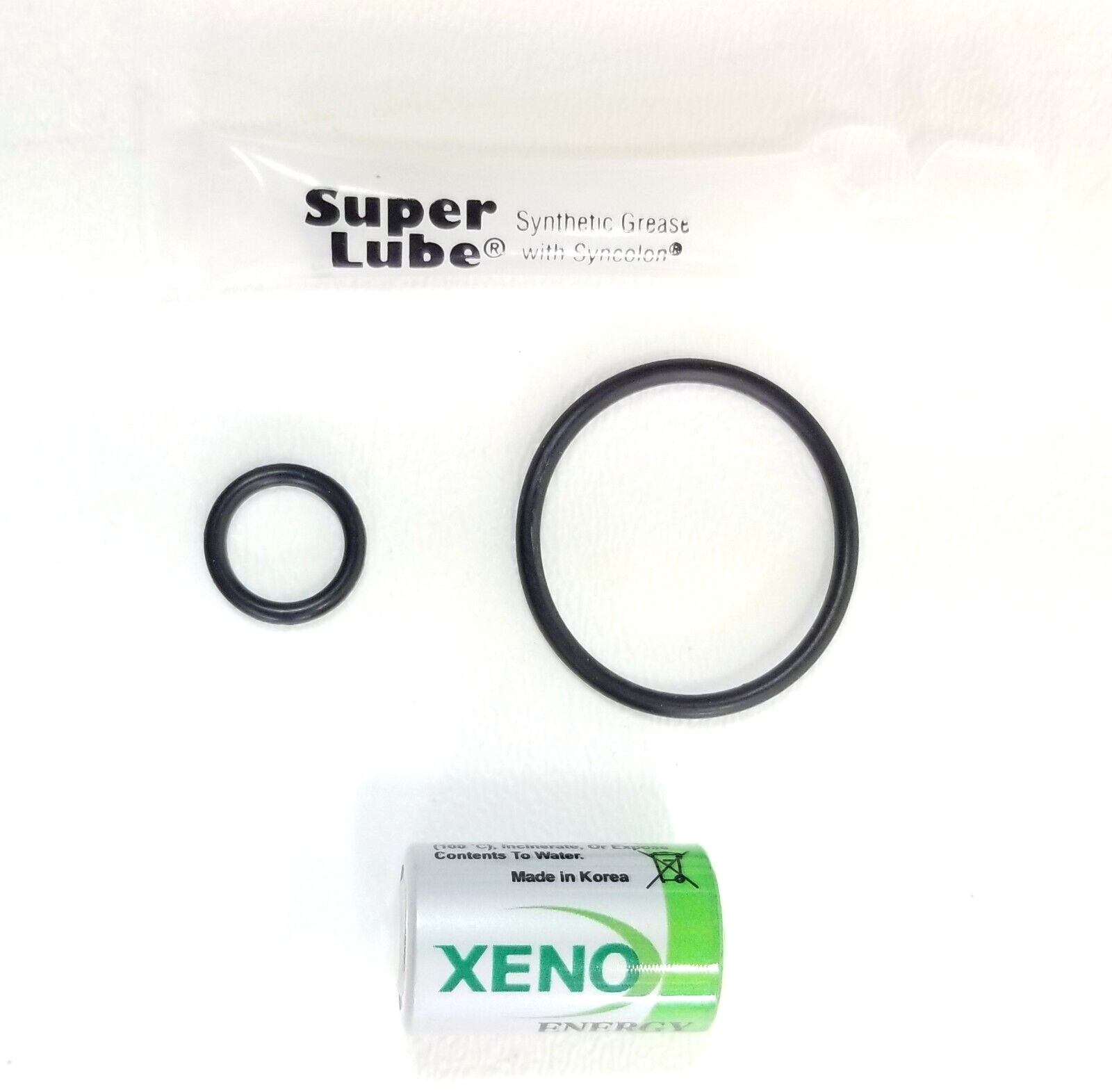 Suunto Tank Pod Battery Kit w O Rings & Grease Scuba Dive (transmitter)