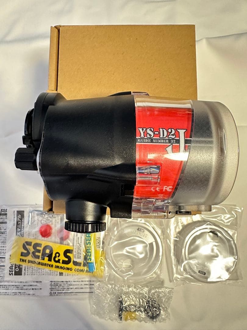 SEA & SEA YS-D2J Underwater Strobe Flash Brand new, unused
