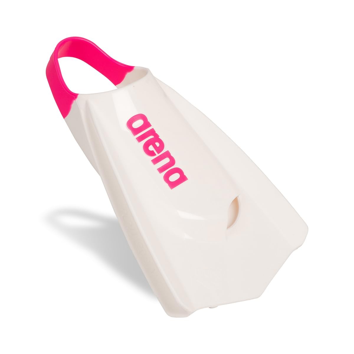 Arena Unisex Adult Powerfin Pro II Swim Training 6-7, White/Shocking Pink