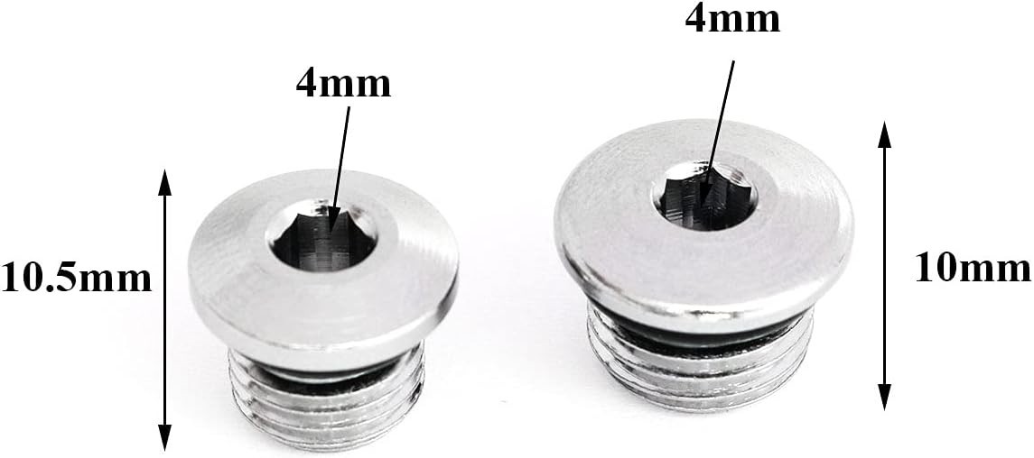 High & Low Pressure Stainless Steel Scuba Regulator Plug Set – Leak-Proof Kit