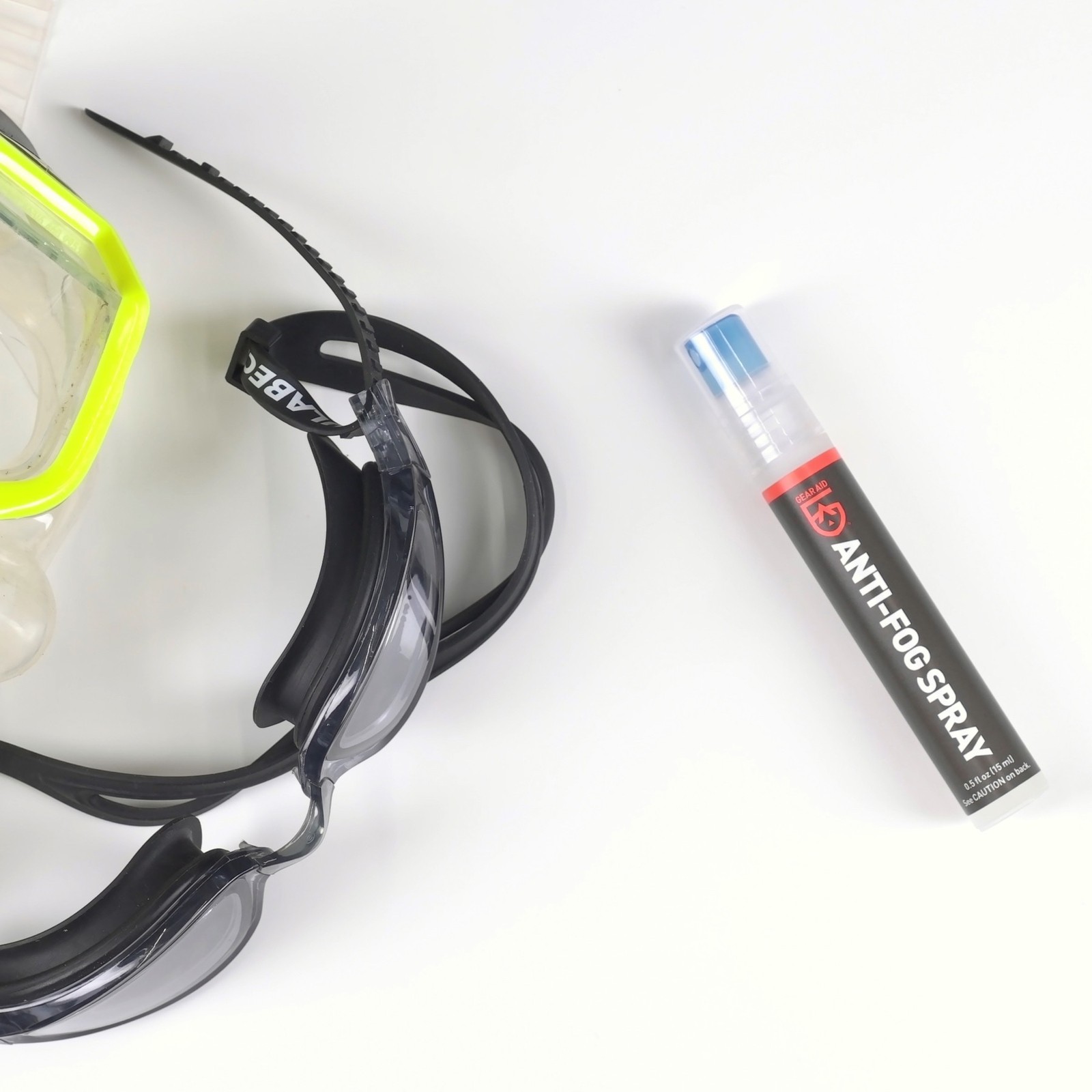 Gear Aid Anti-Fog Spray, Clear, 0.5oz Defog Goggles & Masks Fog-Free Instantly