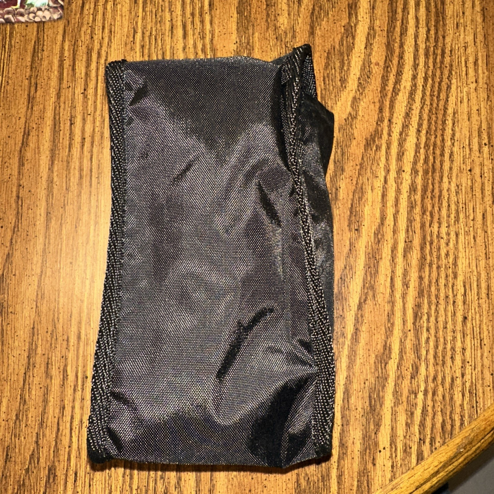 Vintage NOS Scubapro Mask Bag Soft Case Heavy Nylon Soft Pile Interior Black