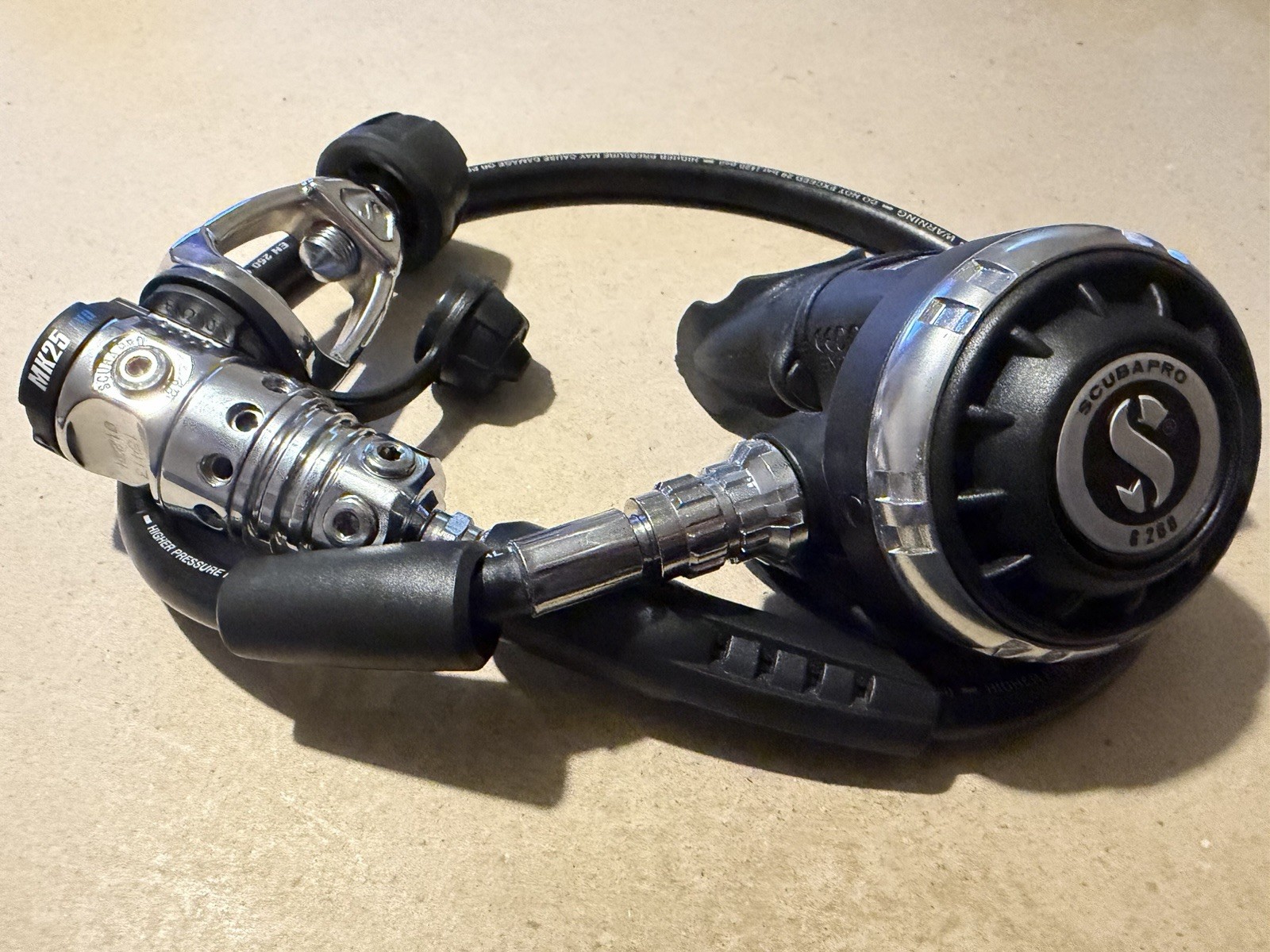 Scubapro Regulator Mk25 Evo G260 Yoke Scuba Diviving Dive (Needs Diaphragm)