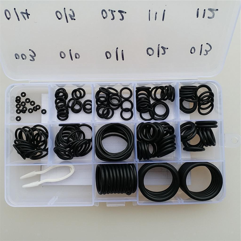 170Pcs Scuba Diving O-Ring Kit 12 Sizes Dive Gear Repair Spare Replacement