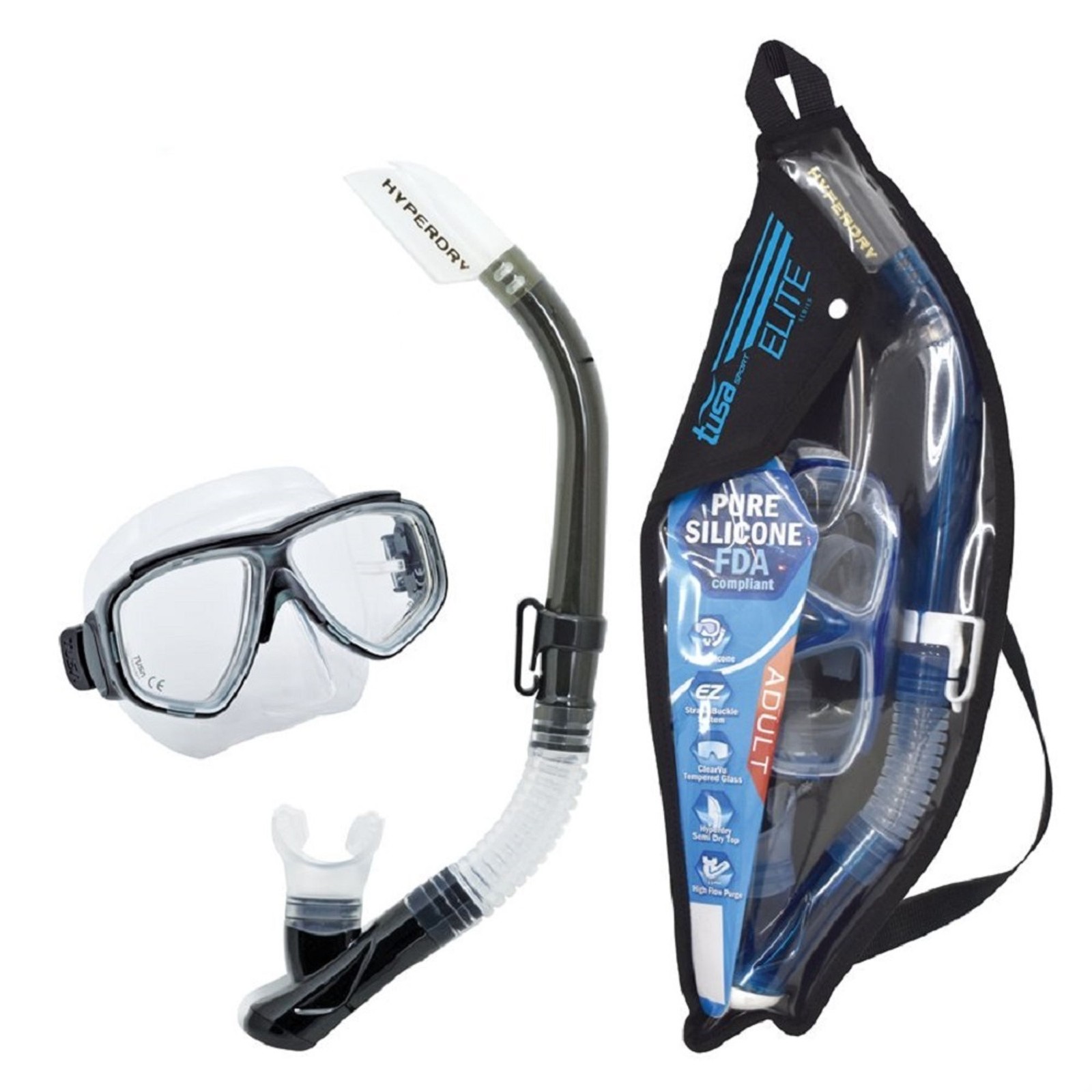 Tusa Splendive Mask and Snorkel Set (UM7500/USP190)