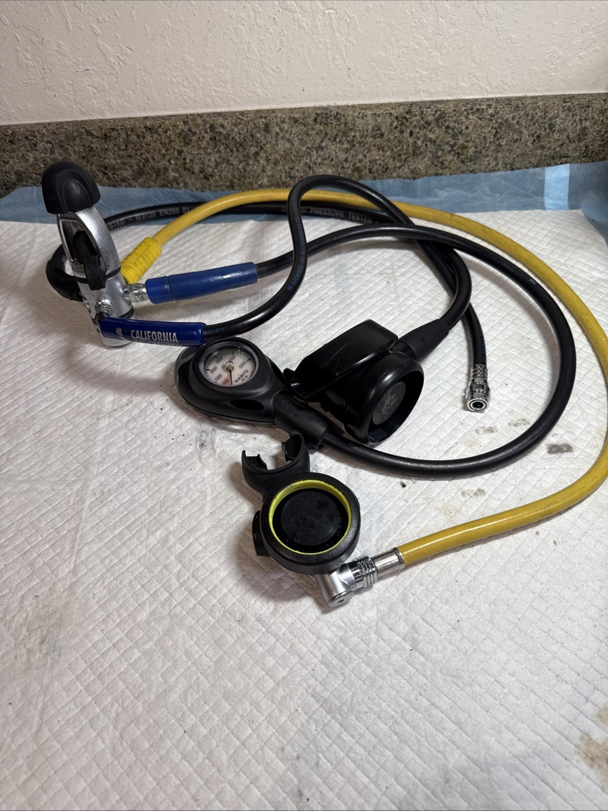 Oceanic EN250 PS1 high-quality regulator designed for scuba & snorkeling Parts