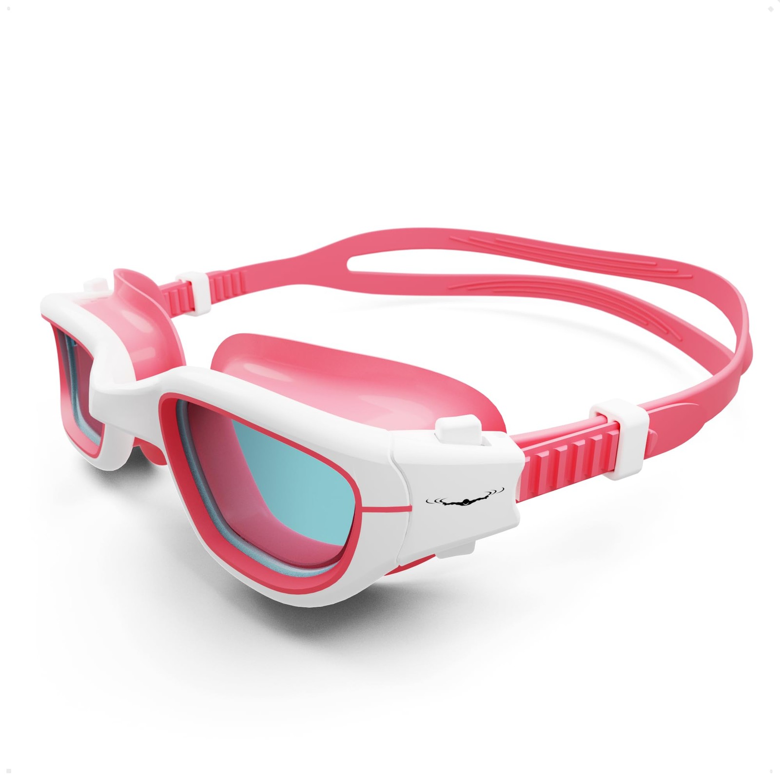 AqtivAqua Kids Swim Goggles Swimming Child (6-14 years), Pink&white