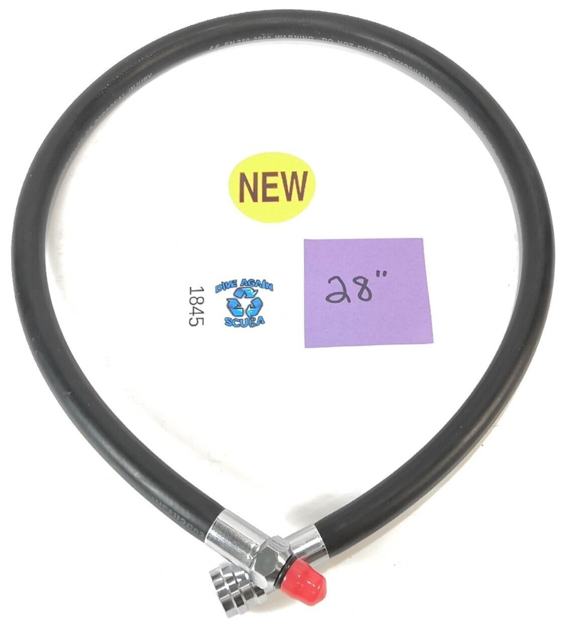 NEW Standard Scuba 28″ BC BCD Power Inflator Low Pressure LP Hose 28in. 3/8″