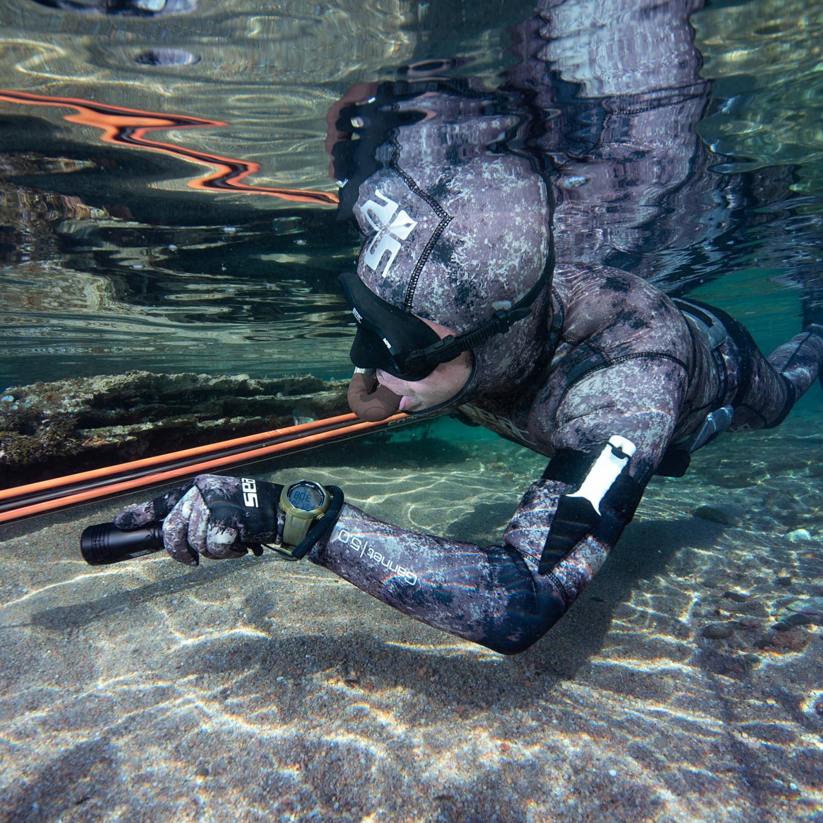 Seac Samurai Diving Knife For Freediving And Diving Spearfishing Knife