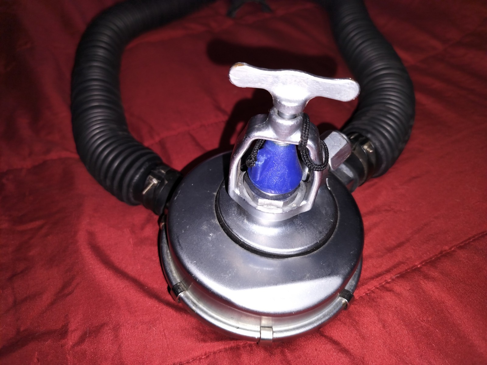 Very Rare Original Aqualung DA Double Hose Regulator Restored Beatiful