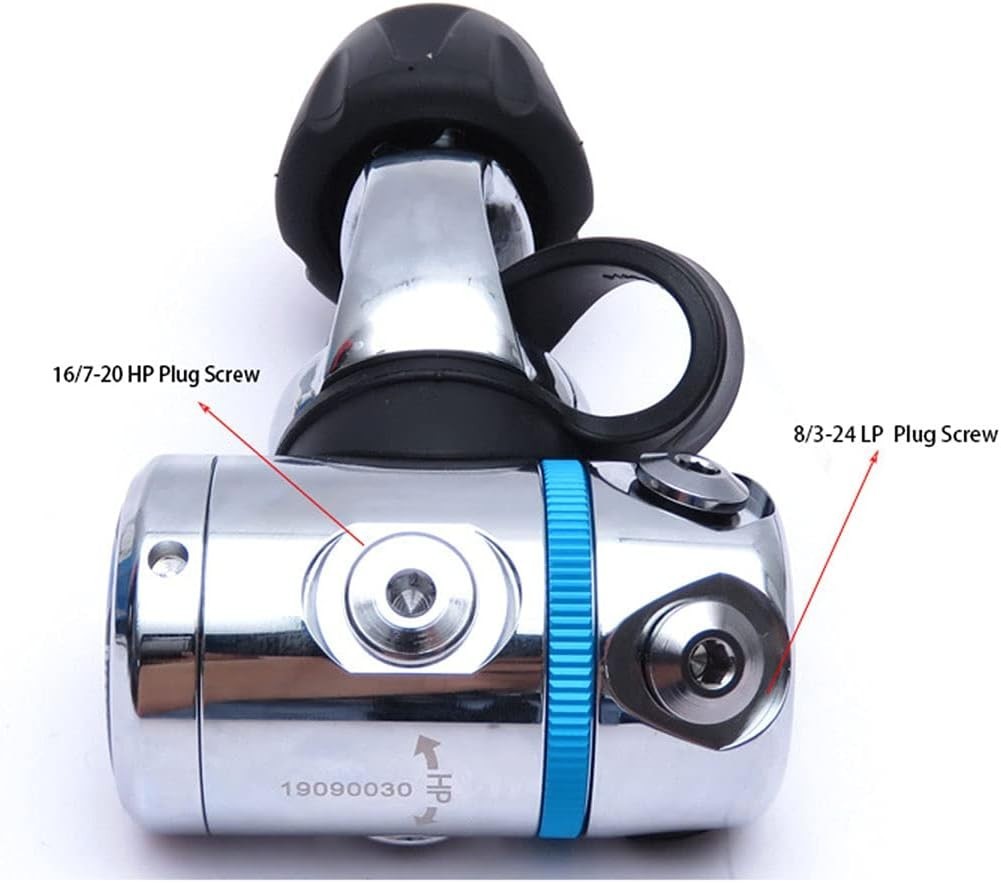 High & Low Pressure Stainless Steel Scuba Regulator Plug Set – Leak-Proof Kit