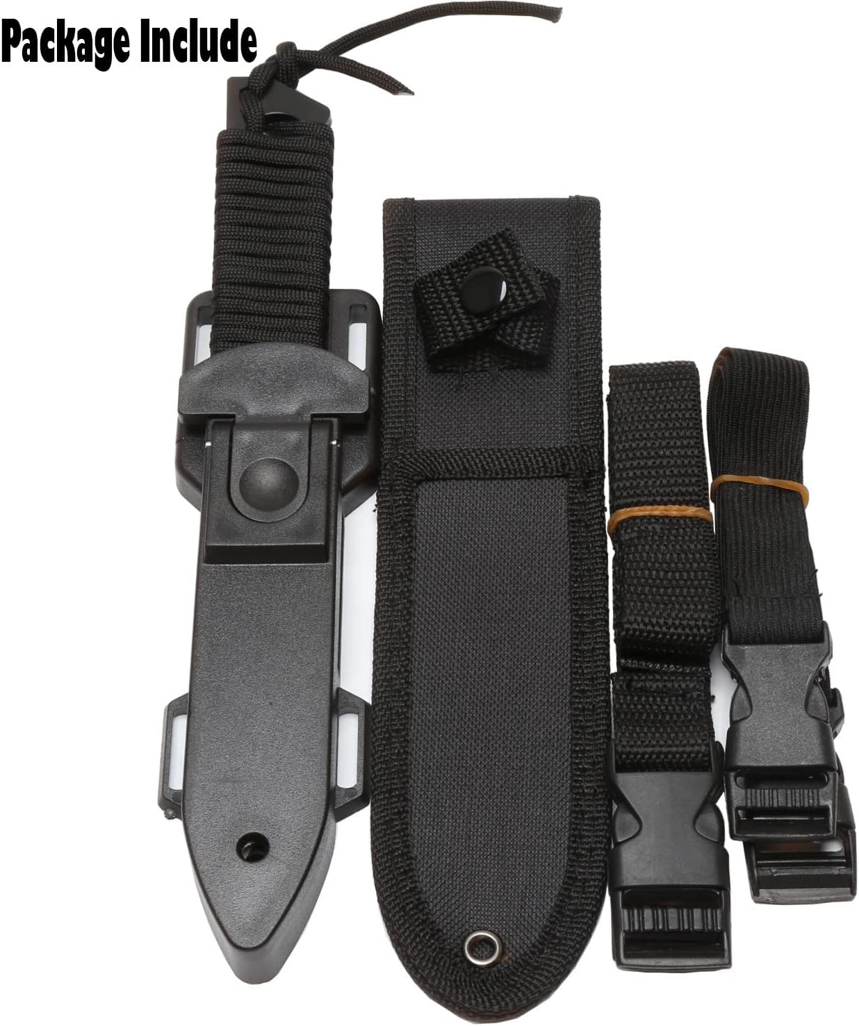 Dive Knife Scuba Diving Knife, Black Tactical Sharp Blade Knives, Divers Dive To