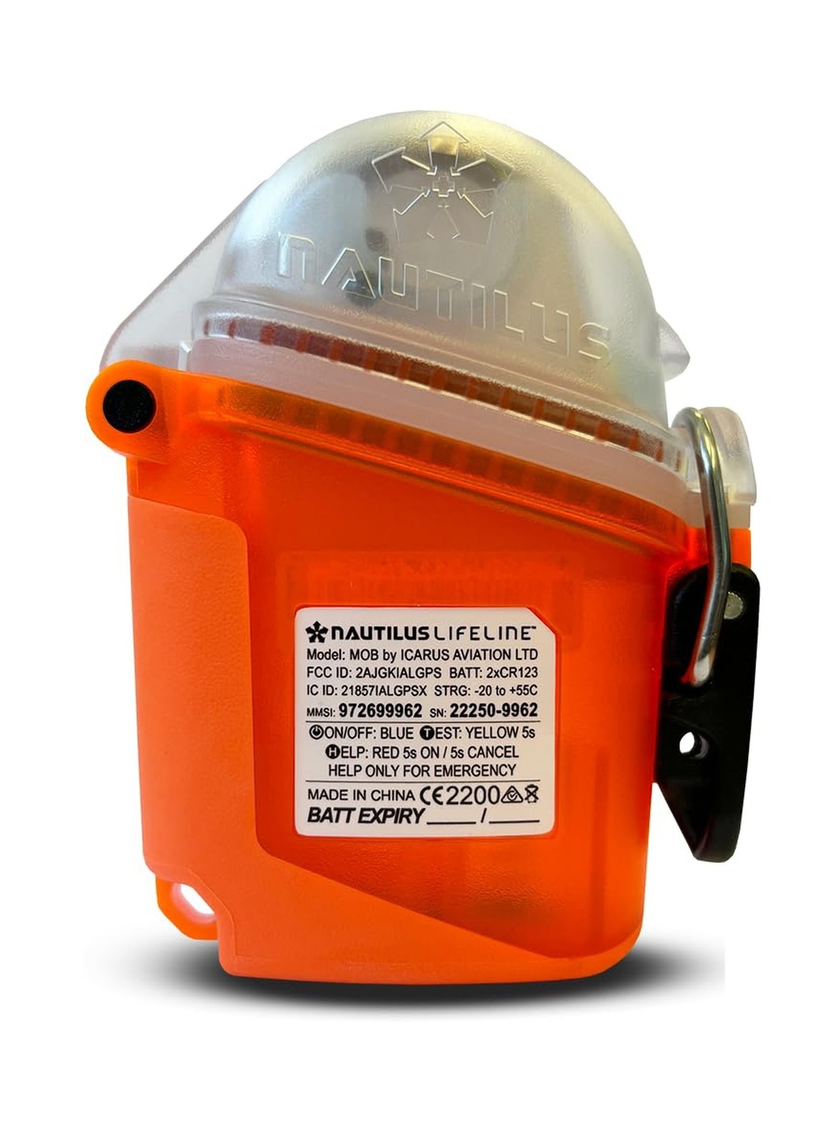 Nautilus LifeLine Marine Rescue GPS nexGen