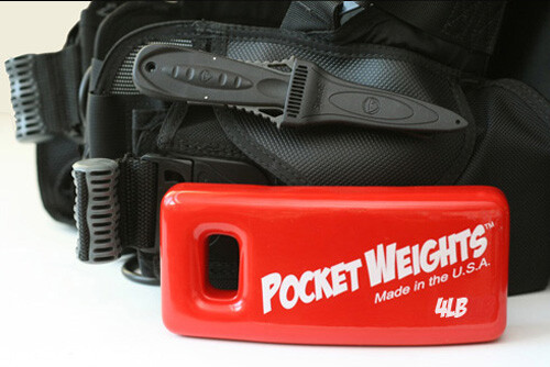 Pocket Weights BCD Scuba Diving Weights (Singles). Free USPS Priority Shipping.