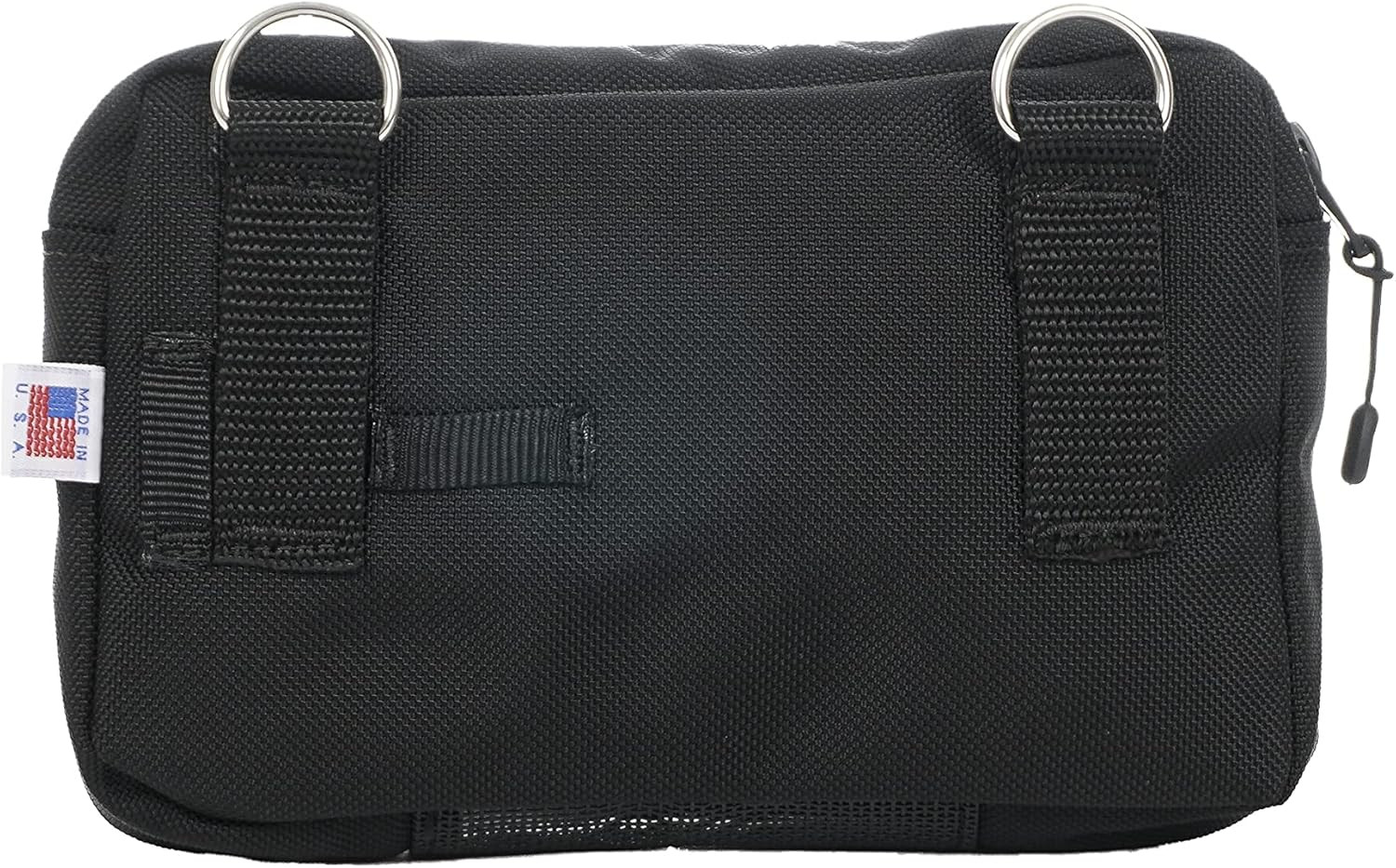 Bellows Horizontal Zip Pocket