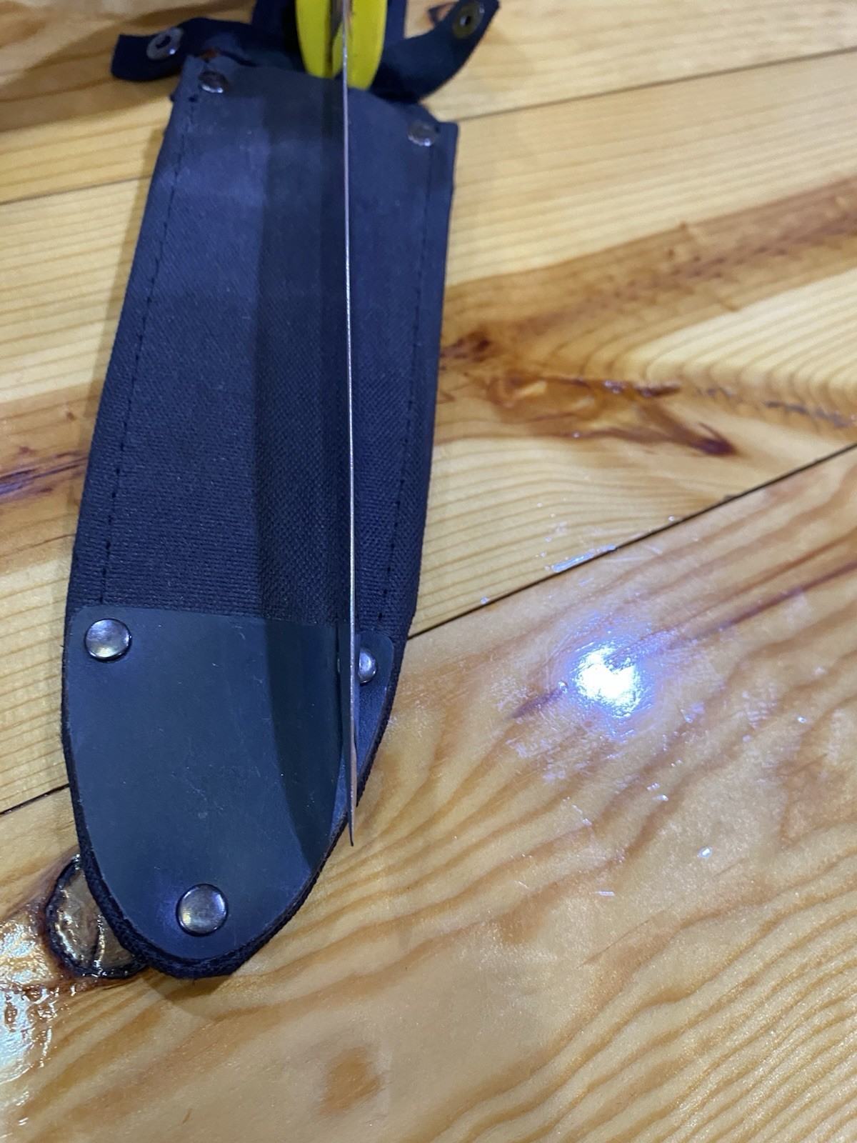 Vintage GSD Brevettato Italy Dive Knife with Sheath G.S.D. Blade Diving Diver
