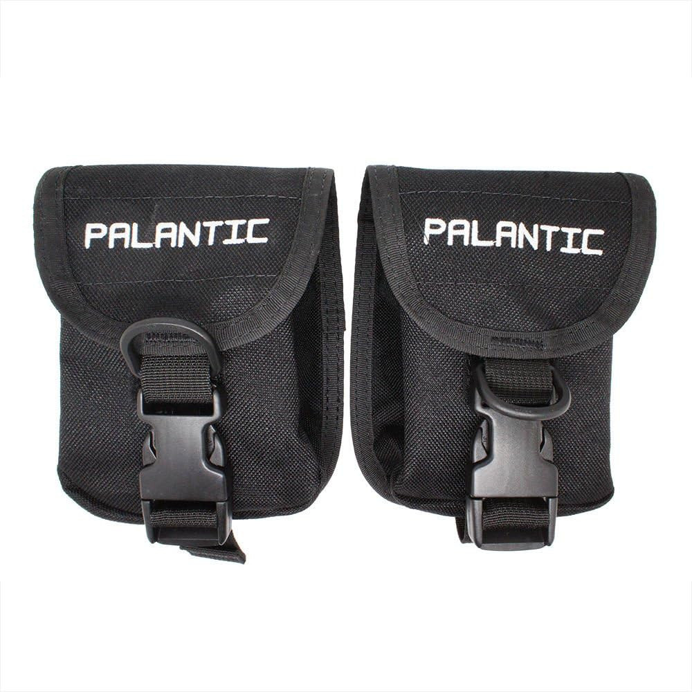 Adjustable Scuba Diving Trim Weight Pockets with QR Buckles – 5Lb Capacity