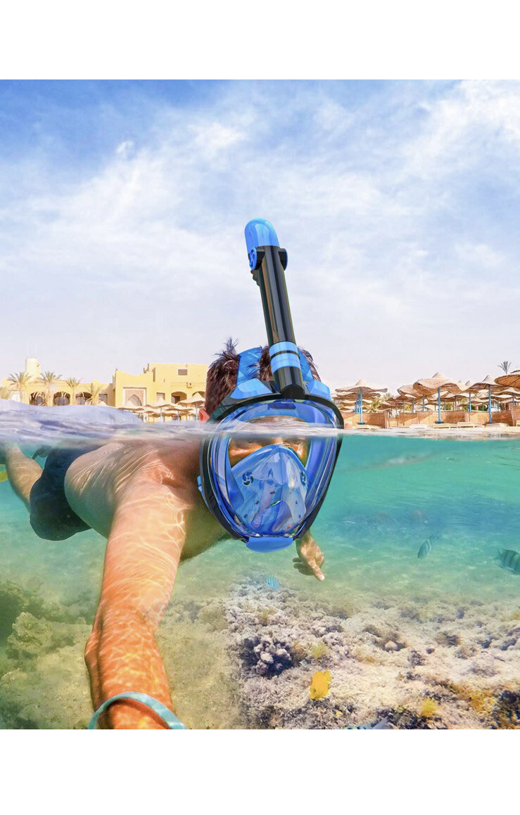 Full Face Snorkel Mask Size Small/Medium