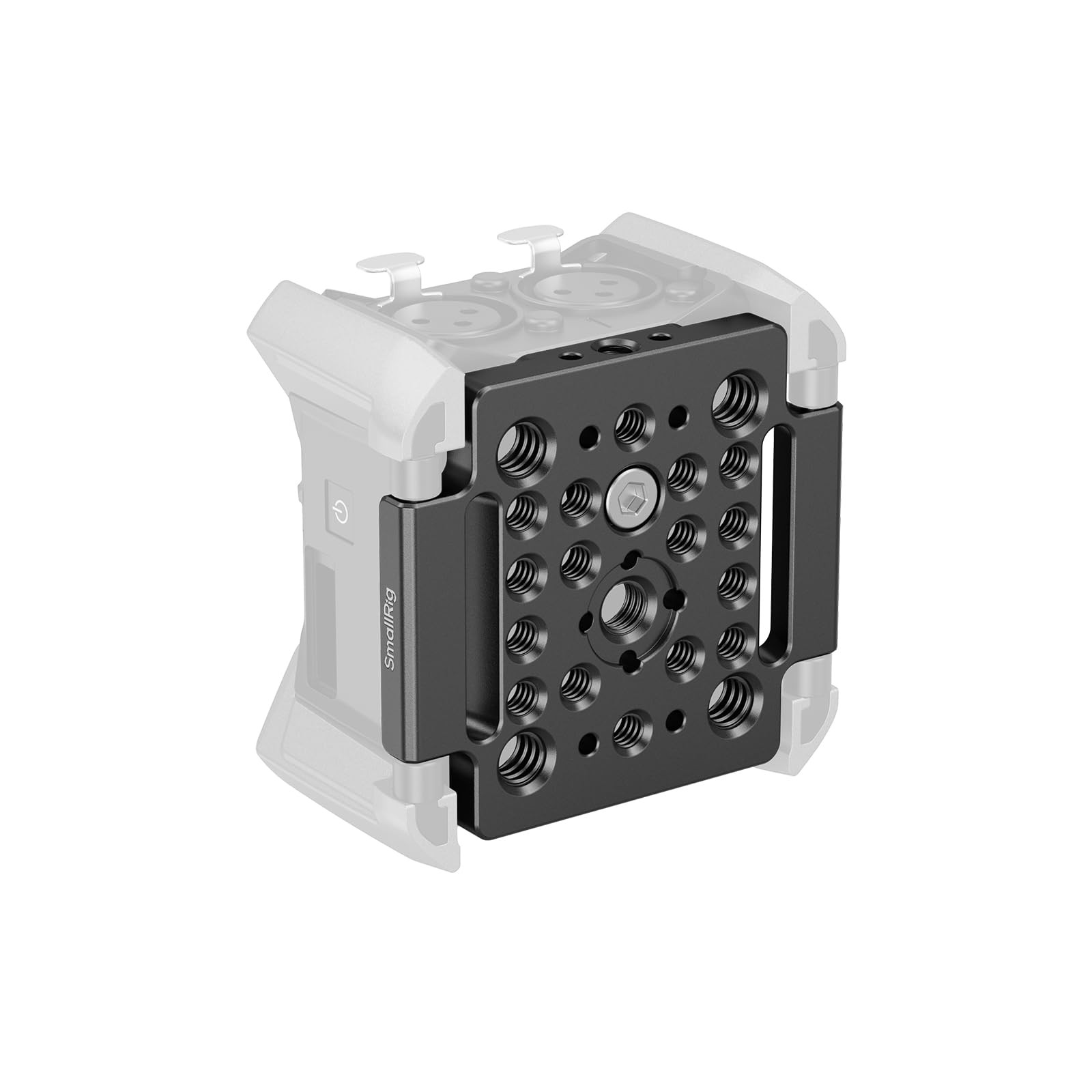 SMALLRIG Mounting Plate for Zoom F3 Recorde with 1/4″-20 Threaded silver