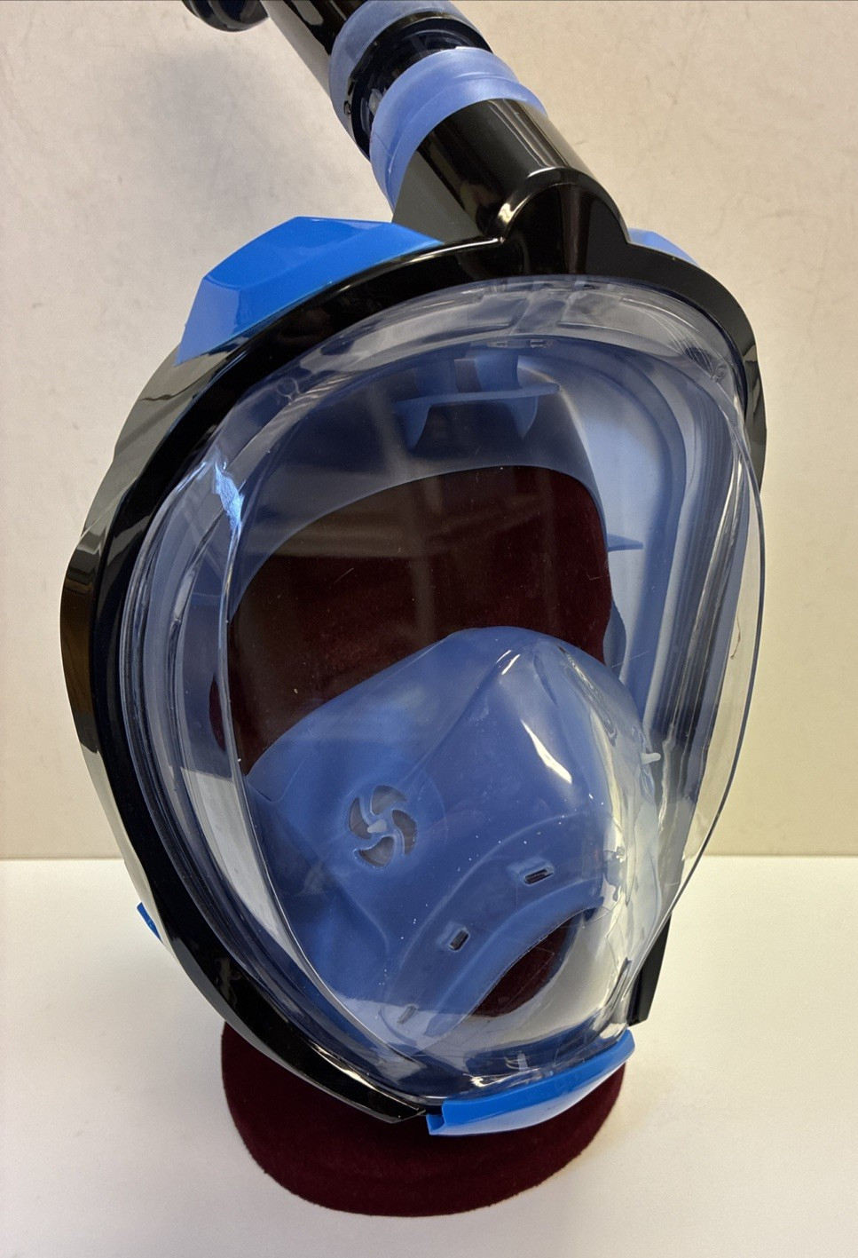 Snorkel Mask & Floatation Vest w/Mesh Bag Compact for Travel Vacation KHROOM