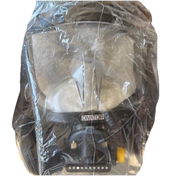 Interspiro Divator MKII Full Face Mask W/Buddy Phone & More – NEW -Fast Shipping