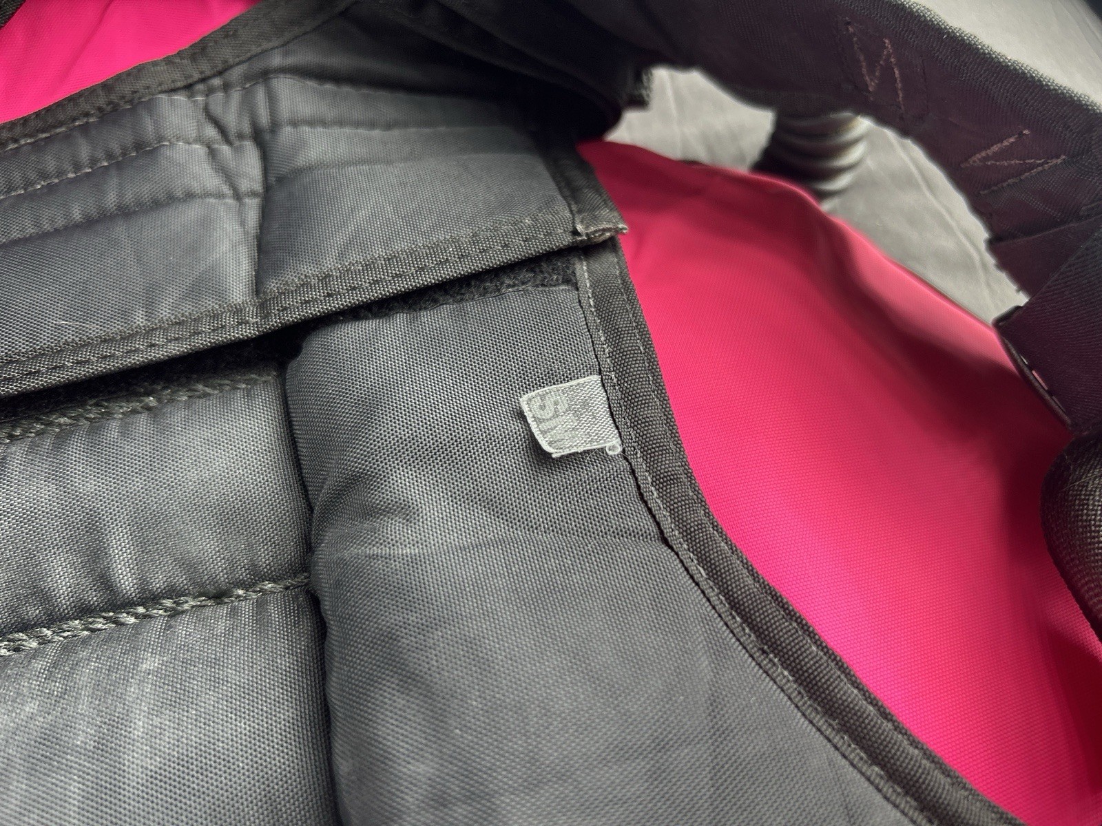 Zeagle System Scuba BCD Vest Size S Black/Pink w/ Inflator Hose & Pockets