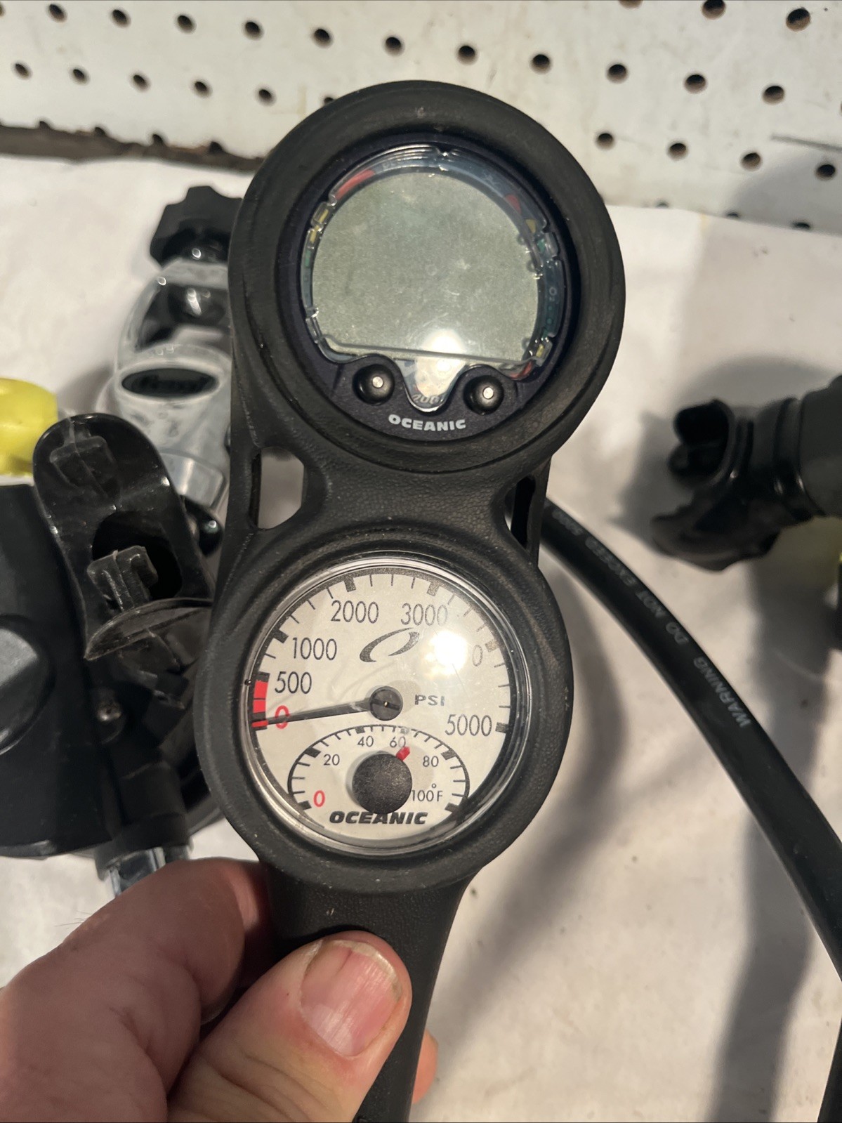 Cressi Scuba Black Yellow Dive Octopus Diving Oceanic Scuba Pro