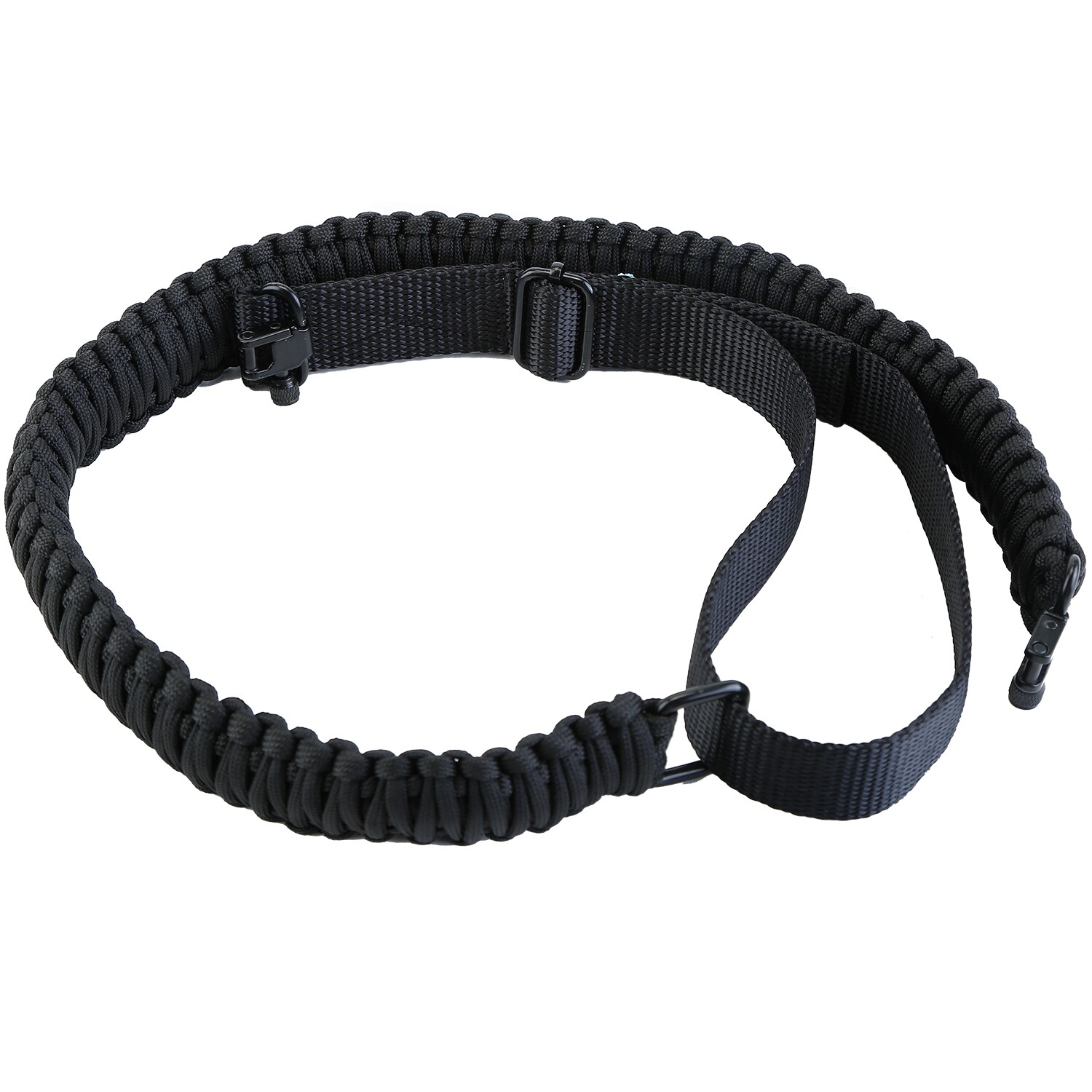Quick Release Hunting Tactical Sling 2 Point Adjustable Rifle Gun Strap Swivel
