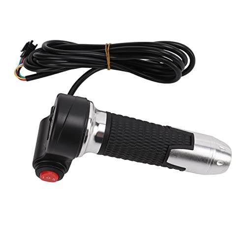 Throttle Grips, 1 Pair 12V‑99V Universal Electric Throttle Grips Handlebar, 3