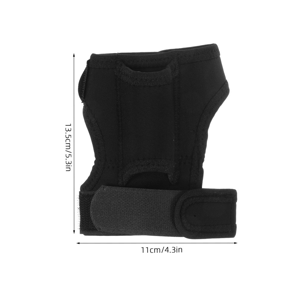 2 Pcs Glove with Flashlight Holder Hiking Diving Wrist Mount for
