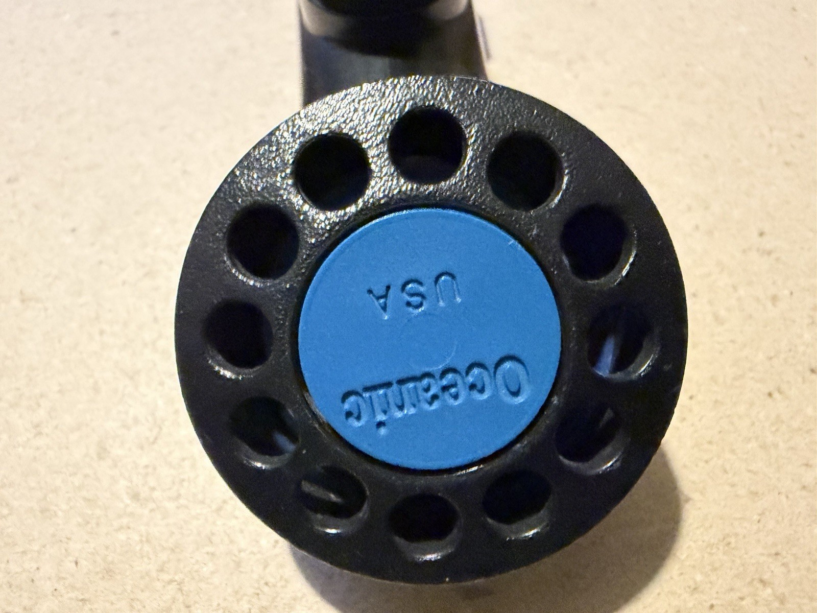 Oceanic Regulator Omega Second Stage Octopus Octo Black (See Pics/Read Desc)
