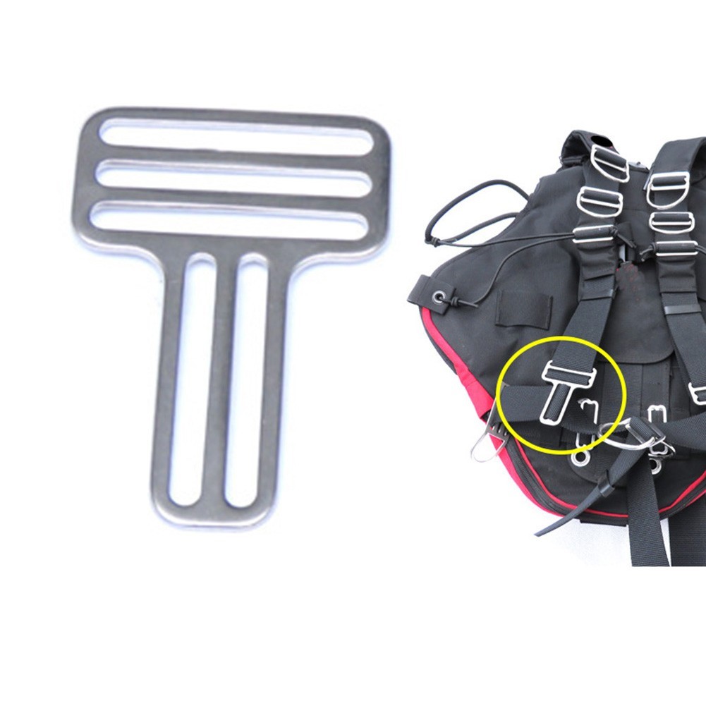 1pc High Quality Weight Belt Slide Keeper Buckle Outdoor Accessories D-Ring