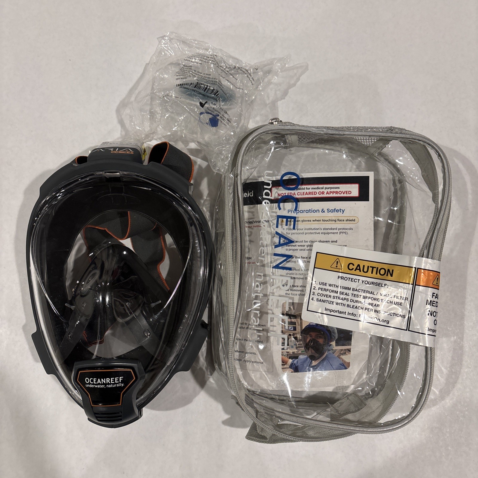 Ocean Reef Aria QR Mask (M) w/ Filter
