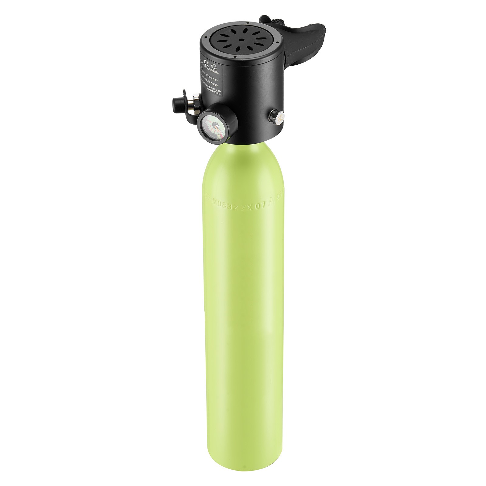 Uimoso Mini Scuba Tank0.5L Portable Diving Cylinder with Refill Adapter, 5-10min