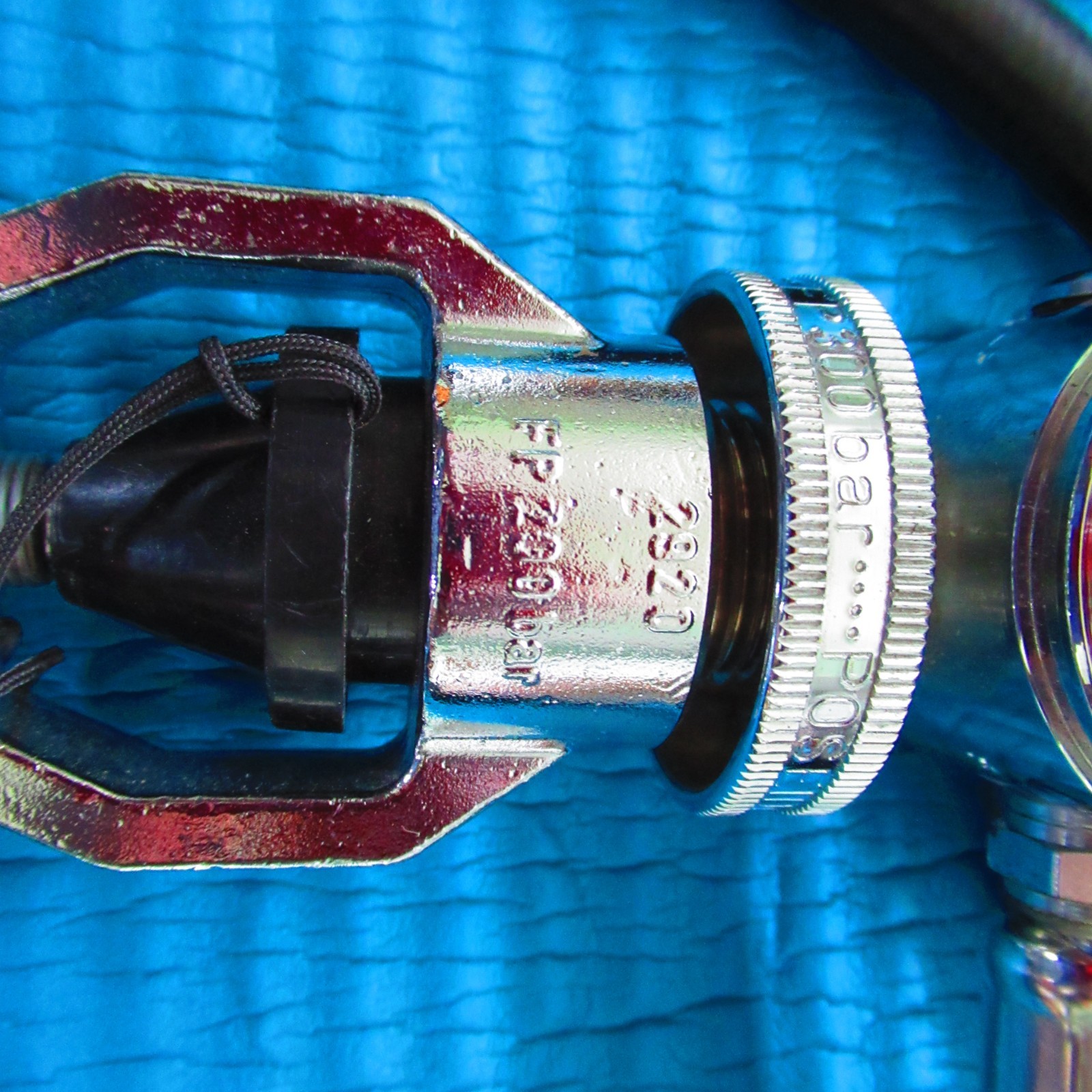 Vintage Poseidon 3960 1st Stage Scuba Diving Regulator with Cyklon 2nd Stage.