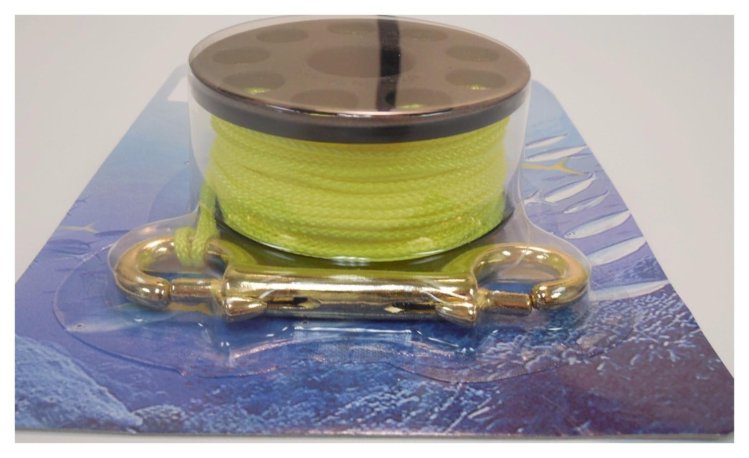 FINGER SPOOL BK 100′ YL LINE